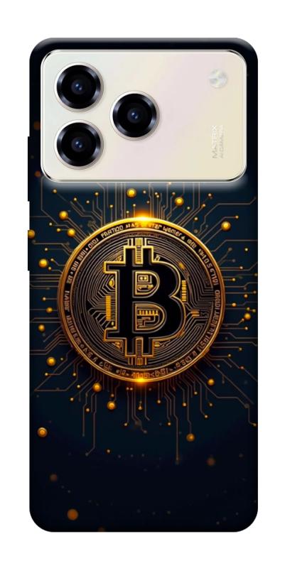 Чехол itsPrint Bitcoin для ZTE Blade A76, деньги, купить оптом с доставкой