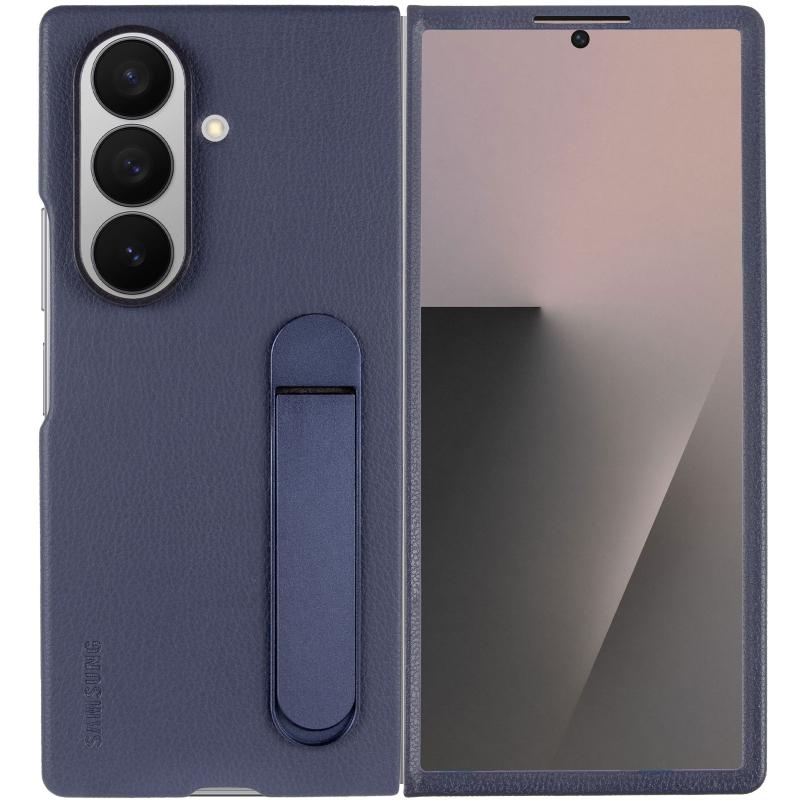 Шкіряний чохол Leather Case (AAA) with stand для Samsung Galaxy Z Fold7 на малюнкі №2