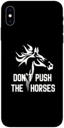Чохол itsPrint Dont push the horses для Apple iPhone X (5.8")