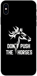 Чохол itsPrint Dont push the horses для Apple iPhone XS Max (6.5")