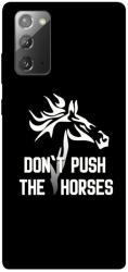 Чохол itsPrint Dont push the horses для Samsung Galaxy Note 20