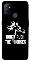 Чехол itsPrint Dont push the horses для OnePlus Nord N100