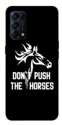 Чехол itsPrint Dont push the horses для Oppo Reno 5 4G