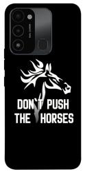 Чехол itsPrint Dont push the horses для Tecno Spark Go 2022 (KG5m)