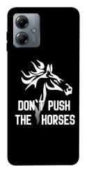 Чехол itsPrint Dont push the horses для Motorola Moto G14