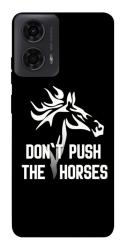 Чехол itsPrint Dont push the horses для Motorola Moto G24