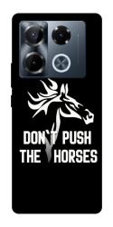 Чохол itsPrint Dont push the horses для Infinix Note 40 Pro 4G