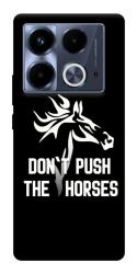 Чохол itsPrint Dont push the horses для Infinix Note 40 4G