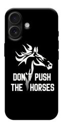 Чохол itsPrint Dont push the horses для Apple iPhone 17 (6.3")