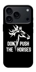 Чохол itsPrint Dont push the horses для Apple iPhone 17 Pro (6.3")