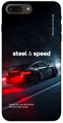 Чохол itsPrint Black and red care для Apple iPhone 7 plus / 8 plus (5.5")