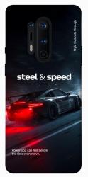 Чехол itsPrint Black and red care для OnePlus 8 Pro
