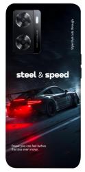 Чохол itsPrint Black and red care для Oppo A57s