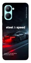 Чохол itsPrint Black and red care для Realme C33
