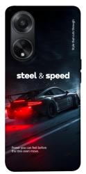 Чохол itsPrint Black and red care для Oppo A98