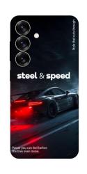 Чохол itsPrint Black and red care для Samsung Galaxy S25+