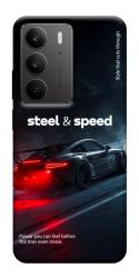 Чехол itsPrint Black and red care для Realme C75
