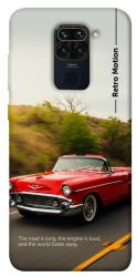 Чехол itsPrint Retro auto для Xiaomi Redmi Note 9 / Redmi 10X