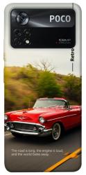 Чехол itsPrint Retro auto для Xiaomi Poco X4 Pro 5G
