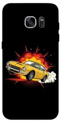 Чехол itsPrint Retro comics car black для Samsung G935F Galaxy S7 Edge
