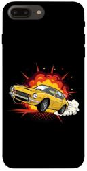 Чехол itsPrint Retro comics car black для Apple iPhone 7 plus / 8 plus (5.5")
