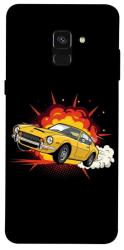 Чохол itsPrint Retro comics car black для Samsung A530 Galaxy A8 (2018)
