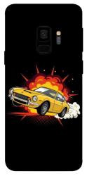 Чехол itsPrint Retro comics car black для Samsung Galaxy S9