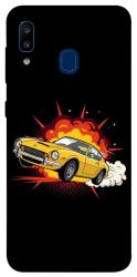 Чехол itsPrint Retro comics car black для Samsung Galaxy A20 / A30
