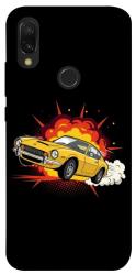 Чехол itsPrint Retro comics car black для Xiaomi Redmi 7