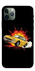 Чехол itsPrint Retro comics car black для Apple iPhone 11 Pro (5.8")