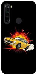Чехол itsPrint Retro comics car black для Xiaomi Redmi Note 8