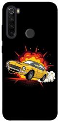 Чехол itsPrint Retro comics car black для Xiaomi Redmi Note 8T