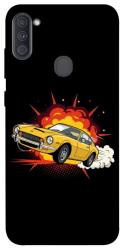 Чехол itsPrint Retro comics car black для Samsung Galaxy A11