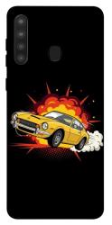 Чехол itsPrint Retro comics car black для Samsung Galaxy A21