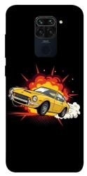 Чехол itsPrint Retro comics car black для Xiaomi Redmi Note 9 / Redmi 10X