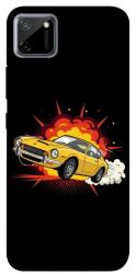 Чехол itsPrint Retro comics car black для Realme C11