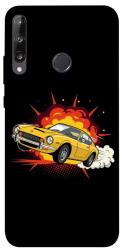 Чехол itsPrint Retro comics car black для Huawei P40 Lite E / Y7p (2020)
