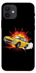 Чехол itsPrint Retro comics car black для Apple iPhone 12 Pro (6.1")