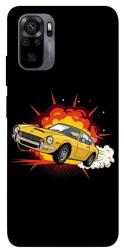 Чехол itsPrint Retro comics car black для Xiaomi Redmi Note 10 / Note 10s