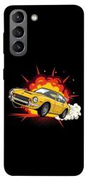 Чехол itsPrint Retro comics car black для Samsung Galaxy S21