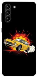 Чехол itsPrint Retro comics car black для Samsung Galaxy S21+