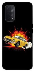 Чехол itsPrint Retro comics car black для Oppo A54 4G