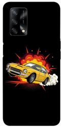 Чехол itsPrint Retro comics car black для Oppo A74 4G