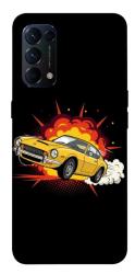 Чехол itsPrint Retro comics car black для Oppo Reno 5 4G