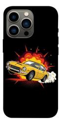 Чехол itsPrint Retro comics car black для Apple iPhone 13 Pro (6.1")