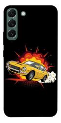 Чехол itsPrint Retro comics car black для Samsung Galaxy S22+