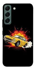 Чохол itsPrint Retro comics car black для Samsung Galaxy S22