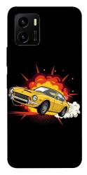 Чохол itsPrint Retro comics car black для Vivo Y15s