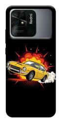 Чохол itsPrint Retro comics car black для Xiaomi Redmi 10C
