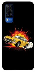 Чехол itsPrint Retro comics car black для Vivo Y51a